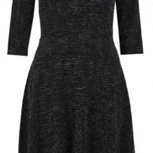 B. Young Abito donna filo metallico dorato