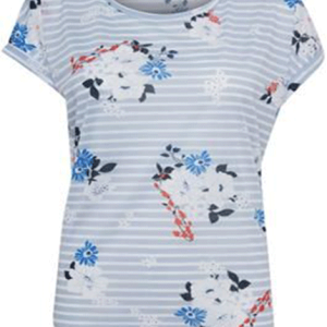B. Young Maglia Donna Righe e Fiori