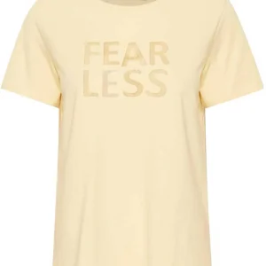 B.Young T-Shirt scritta in velluto