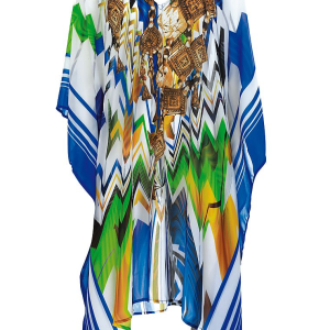 23810 Sunflair poncho copricostume multicolor