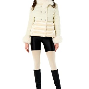 Doppiopetto corto bouclette