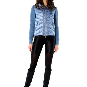 Giacchino maglia e piuma