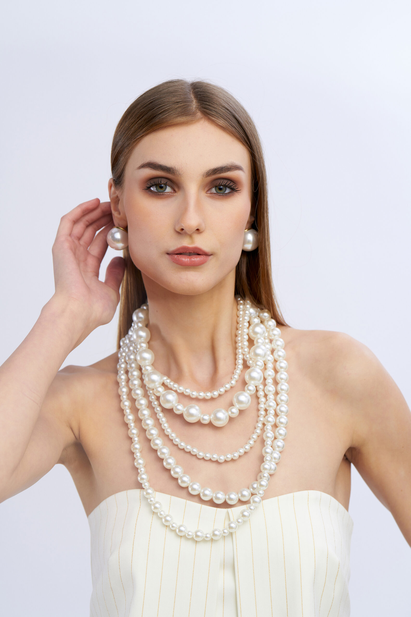 Orecchini maxi perle - immagine 3