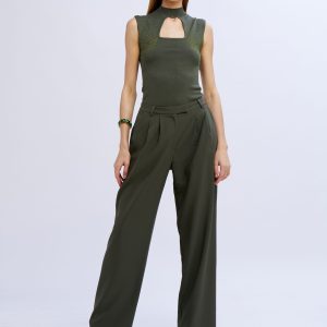 Pantalone Nosecrets con pinces