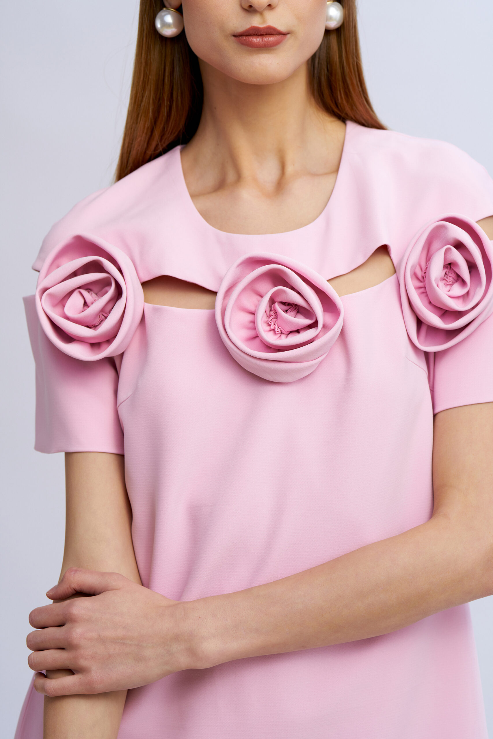 Abito cut e rose - immagine 4