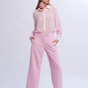 Camicia gessata diamanti