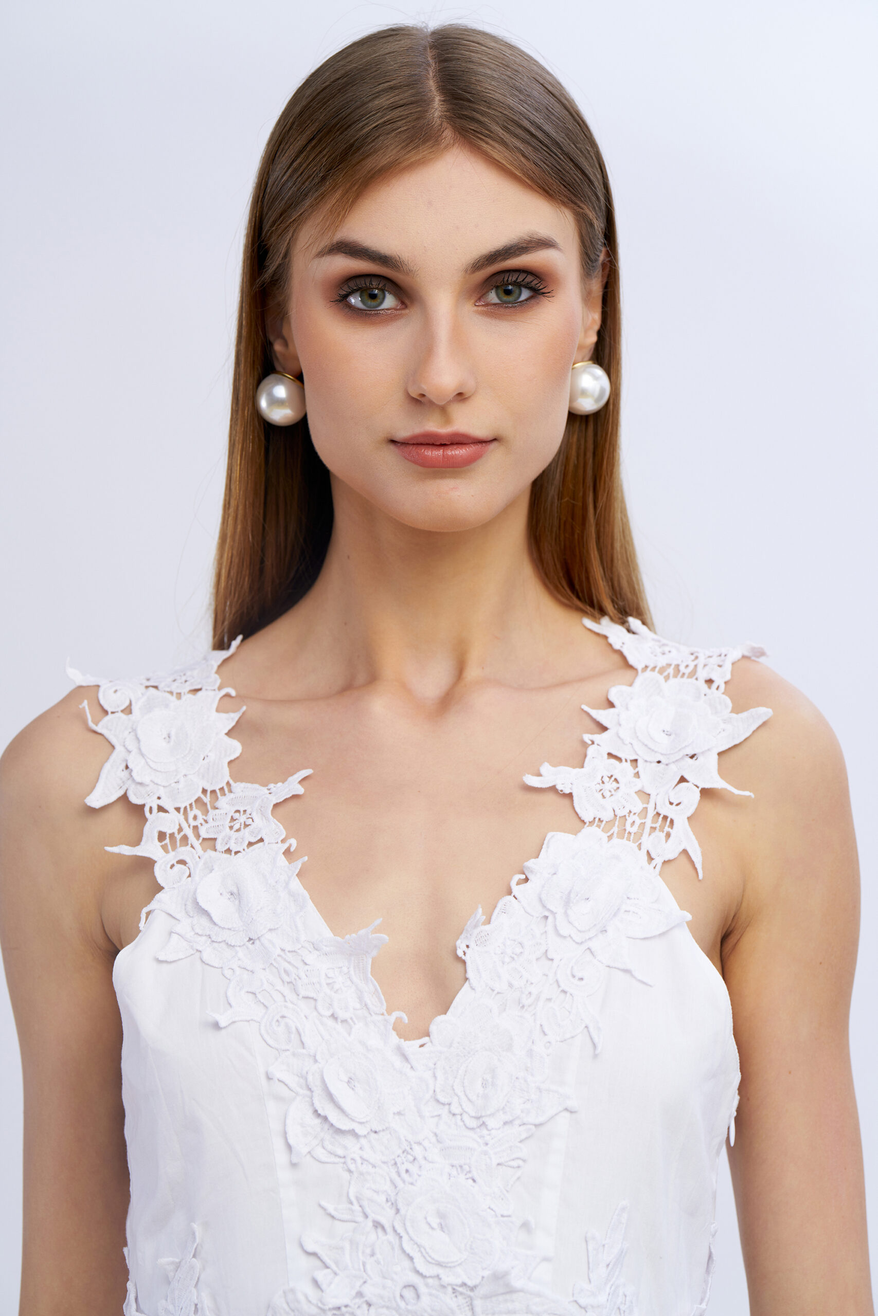 Abito cotone e ricami - immagine 7