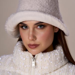 Cappello teddy reversibile