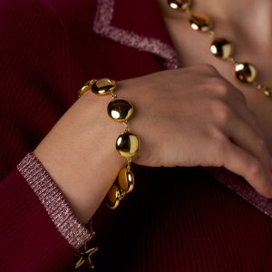 Bracciale mezze sfere