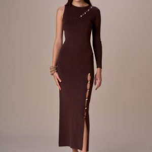 Abito cutout diamond chic