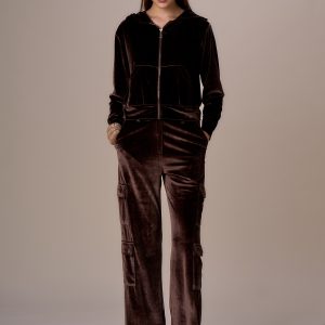 Top ciniglia con cappuccio