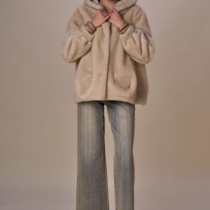 Giaccone simil pelliccia diamond chic