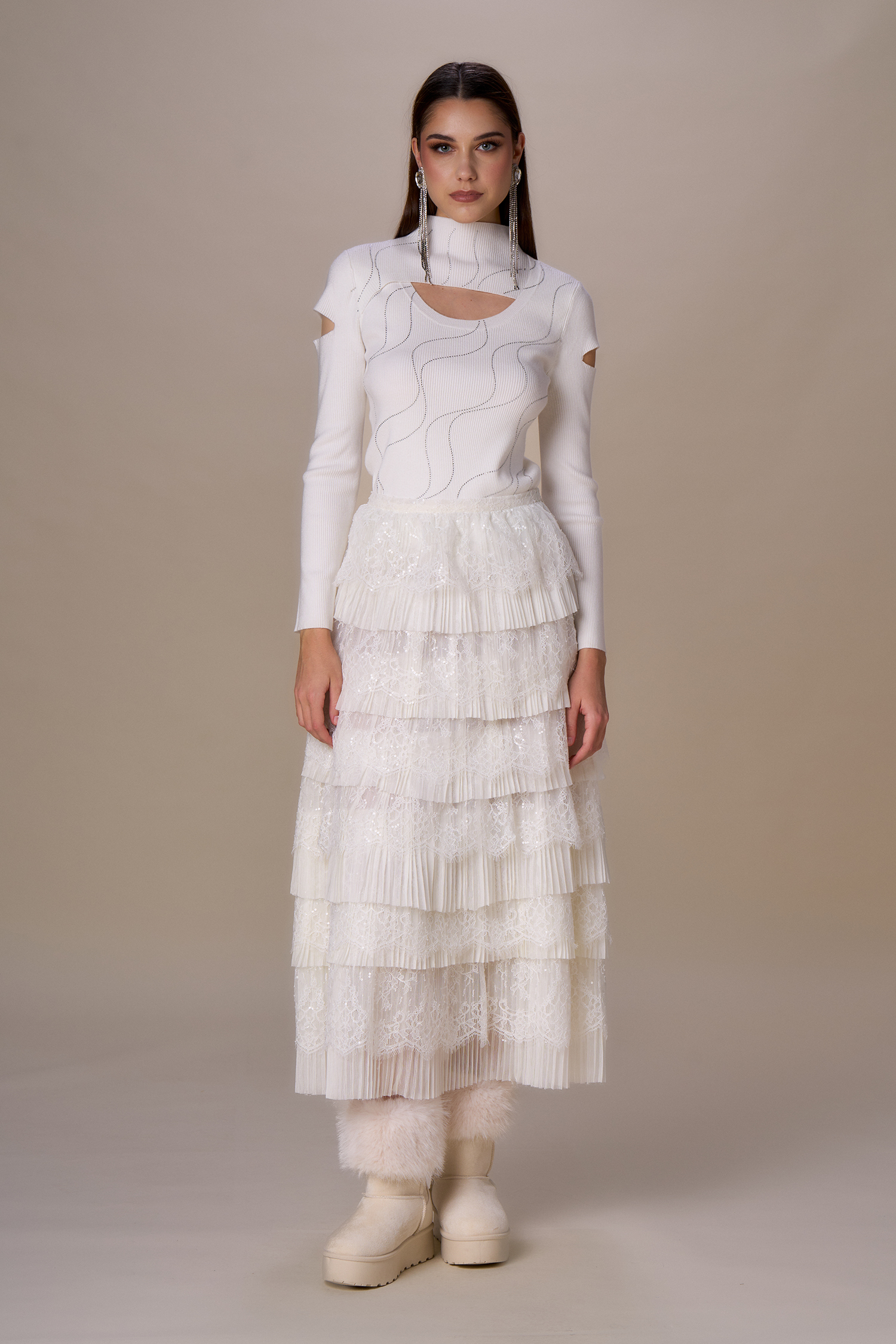 Maglia onde diamanti - immagine 3