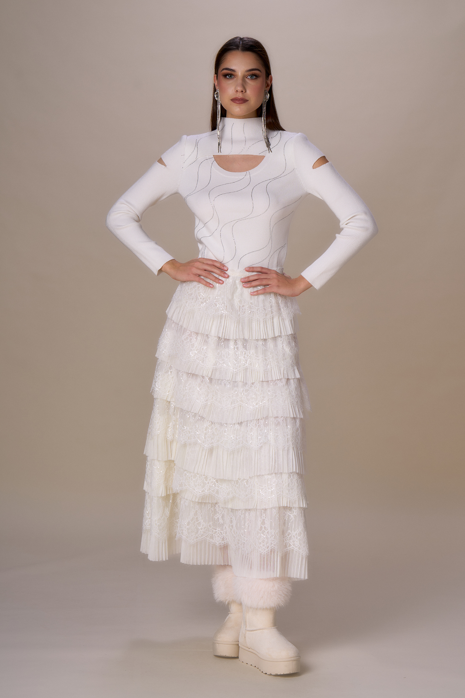 Maglia onde diamanti - immagine 5