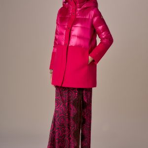 Piumino corto velour