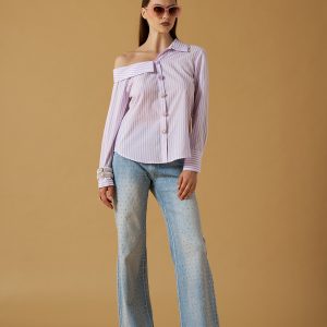 Camicia bastoncino e bottoni