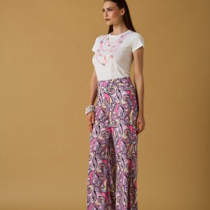 Pantalone jersey stampato