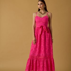 Abito sangallo spalline