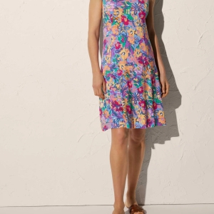 YSABEL MORA abito da spiaggia fantasia floreale 86048