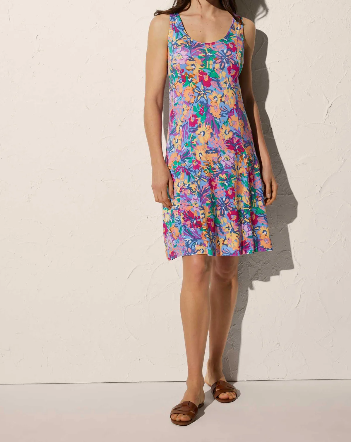 YSABEL MORA abito da spiaggia fantasia floreale 86048 - immagine 2