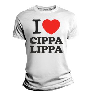Tshirt Amici Miei I Love Cippa Lippa – film cult – Amici Miei – Magliette Simpatiche – Idea Regalo