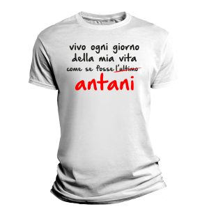Tshirt Antani – Vivo Ogni Giorno della Mia Vita
Amici Miei – MITICO FILM CULT ITALIANO