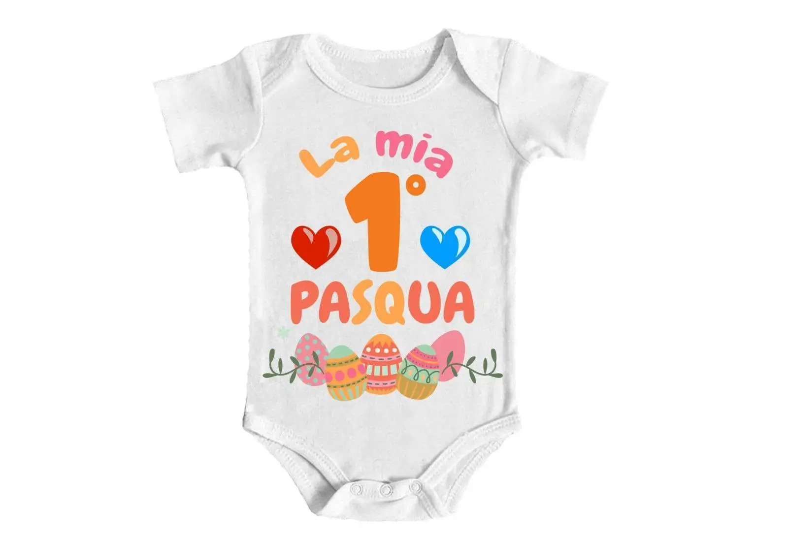 Body Neonato Pasqua – Body Buona Pasqua – Baby – Idee regalo Neonati