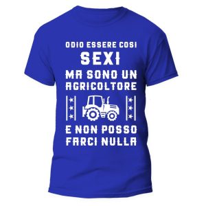 Maglietta Divertente Uomo – Odio essere così s*xy ma sono un Agricoltore e non posso farci nulla – Idee Regalo Uomo – Maglietta Mestieri – Idea Regalo Divertente Uomo
