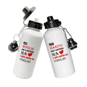 Coppia Borracce  Amore – Marito perfetto- Moglie perfetta- Festa Innamorati – Maglietta – SanValentino – Idea Regalo Fidanzata – Regalo per Coppia