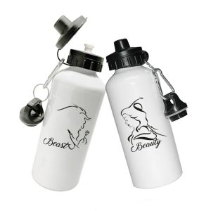 Coppia Borracce  Amore – Beauty – Beast – Favola Amore – Festa Innamorati – Maglietta – SanValentino – Idea Regalo – Regalo per Coppia