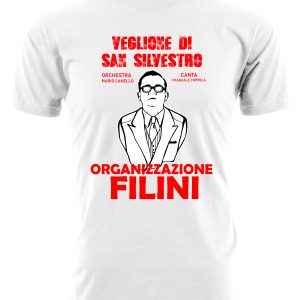 Tshirt Ragioner Fantozzi Mario Canello Capodanno Organizzazione Filini