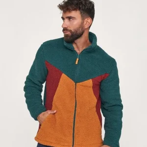 Muydemi Giacca a colletto alto con zip