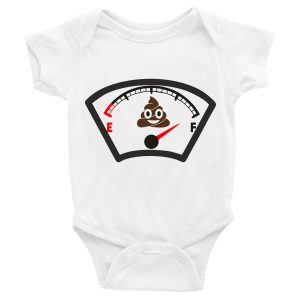 Body Neonato Divertenti – Indicatore cacca – Body Neonato – Body Neonato Simpatici – Idea Regalo Neonato