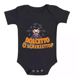 Body per Neonato Halloween – Dolcetto o Scherzetto – trick or treat – Vampiretto – Vampiro – Pipistrelli – Bat – Bebè – idea Regalo