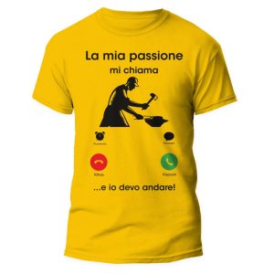 Tshirt Mestieri Divertente – Fabbro – La Mia Passione mi chiama e io Devo Andare – Idea Regalo Uomo