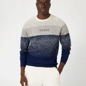 GUESS Maglione girocollo in misto lana Uomo