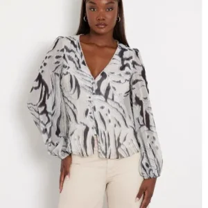 Camicetta con stampa zebra