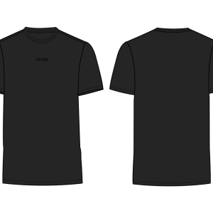 Guess T-Shirt girocollo mezza manica 100% cotone