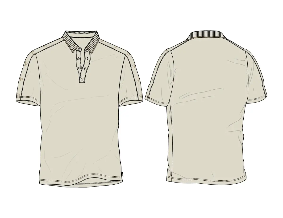 Guess Polo Quattro GT mezza manica
chiusura 3 bottoni - immagine 2