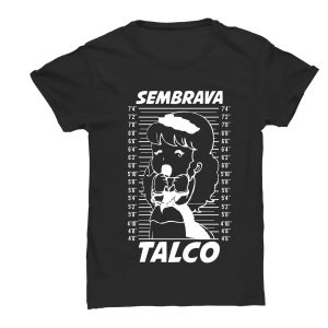 Tshirt Pollon Sembrava Talco – Pollon arrestata dietro le sbarre – Divertente maglietta Anni 80