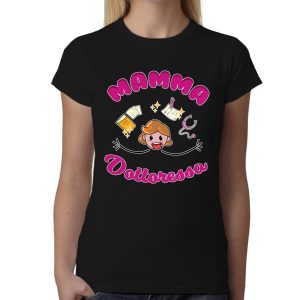Maglietta Festa della Mamma – Mamma Dottoressa – Tshirt Mamma – Maglietta Dottoressa – Magliette Mamma – Regalo Mamma – Idea Regalo Mamma