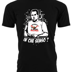 Tshirt Mimmo  Verdone In che senso ?  – Il Grande Mazinger – Film Cult – Sora Lella