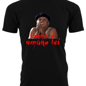 Tshirt Ragionier Ugo Fantozzi  Come è umano lei – Film Classici Italiani – Film Cult