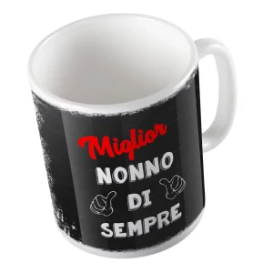 Tazza in Ceramica – Tazza Festa dei Nonni – Miglior Nonno di Sempre – Festa dei Nonni Regalo – Regalo Nonno – Nonno Idee Regalo – Gadget Festa dei Nonni