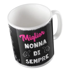 Tazza in Ceramica – Tazza Festa dei Nonni – Miglior Nonna di Sempre – Festa dei Nonni Regalo – Regalo Nonna – Nonna Idee Regalo – Gadget Festa dei Nonni