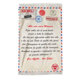 Plaid  Personalizzabile con dedica per la Mamma