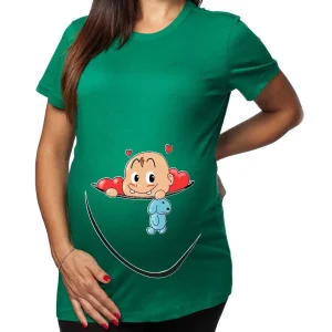 Tshirt Premaman Donna – Bimbo Zip – Sto Arrivando – Maschietto – Tshirt Gravidanza Divertenti – Idee Regalo Futura Mamma