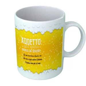 Tazza in Ceramica Birra – Addetto alla Birra – Regole da Seguire – Tazza Uomo Birra – Idea regalo Papà – Tazza Simpatica Uomo – Idea Regalo Tazza – Idea Regalo Uomo
