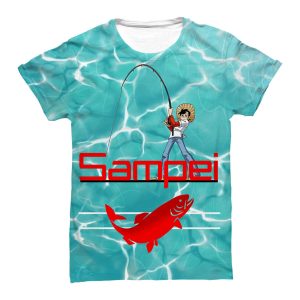 Maglietta Uomo Donna Sampei – Sampei – Tshirt Sampei – Maglietta Pescatore