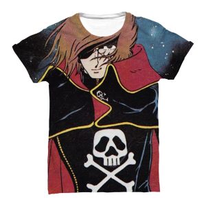 Maglietta Uomo Donna Capitan Harlock – Capitan Harlock – Tshirt Capitan Harlock Anni 80